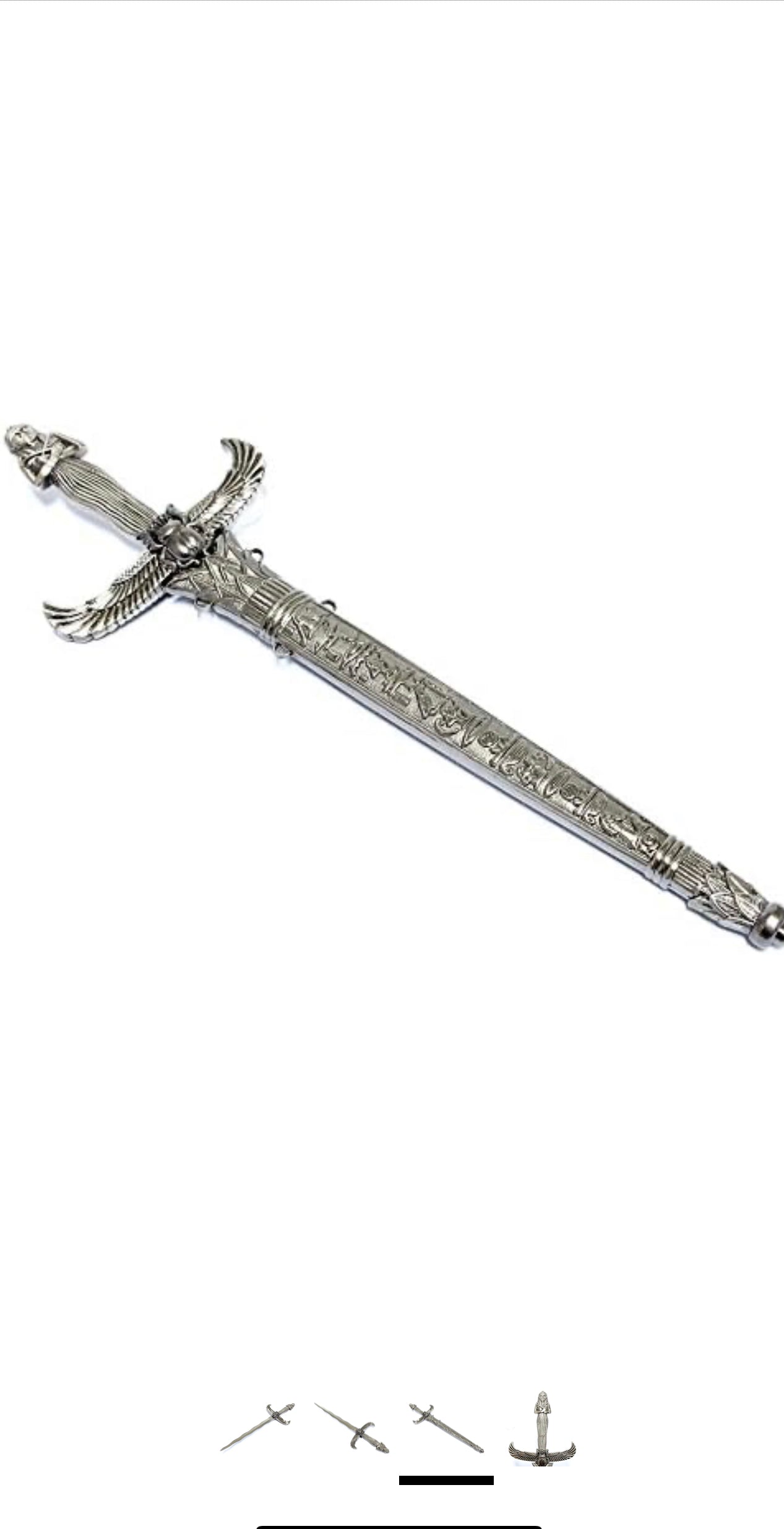 Shelter 8398 Female Egyptian Dagger with Sheath, 13,5''